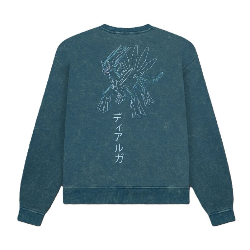 Felpa Dolly Noire Dialga CRW Blue
