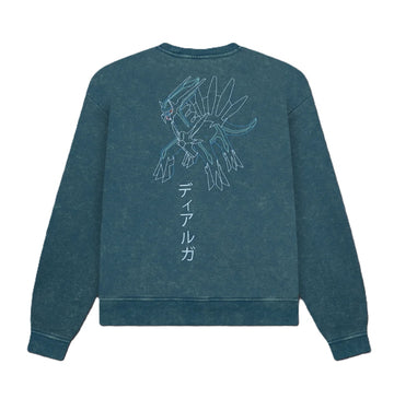 Felpa Dolly Noire Dialga CRW Blue