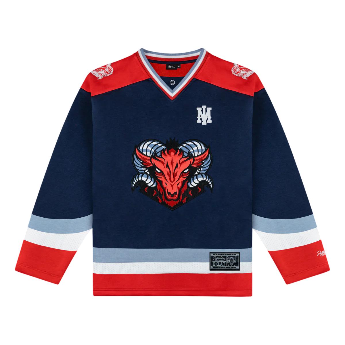 Felpa Dolly Noire GOAT Hockey Blue