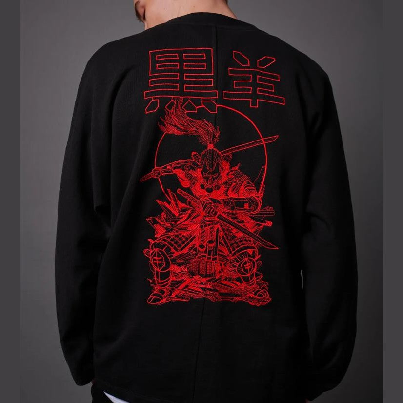 Felpa Dolly Noire Tatsu Hood Black