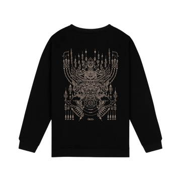 Felpa Dolly Noire The Mooneater crewneck black