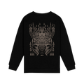 Felpa Dolly Noire The Mooneater crewneck black