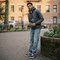 Felpa Ghettoblaster Basic Zip hoodie dark grey