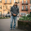 Felpa Ghettoblaster Basic Zip hoodie dark grey