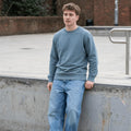Felpa Ghettoblaster Basic crewneck verde salvia