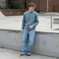 Felpa Ghettoblaster Basic crewneck verde salvia