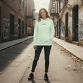Felpa Ghettoblaster Central District hoodie ice blu