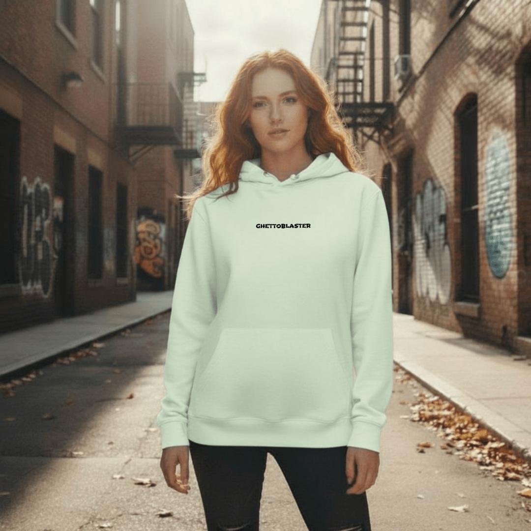 Felpa Ghettoblaster Central District hoodie ice blu