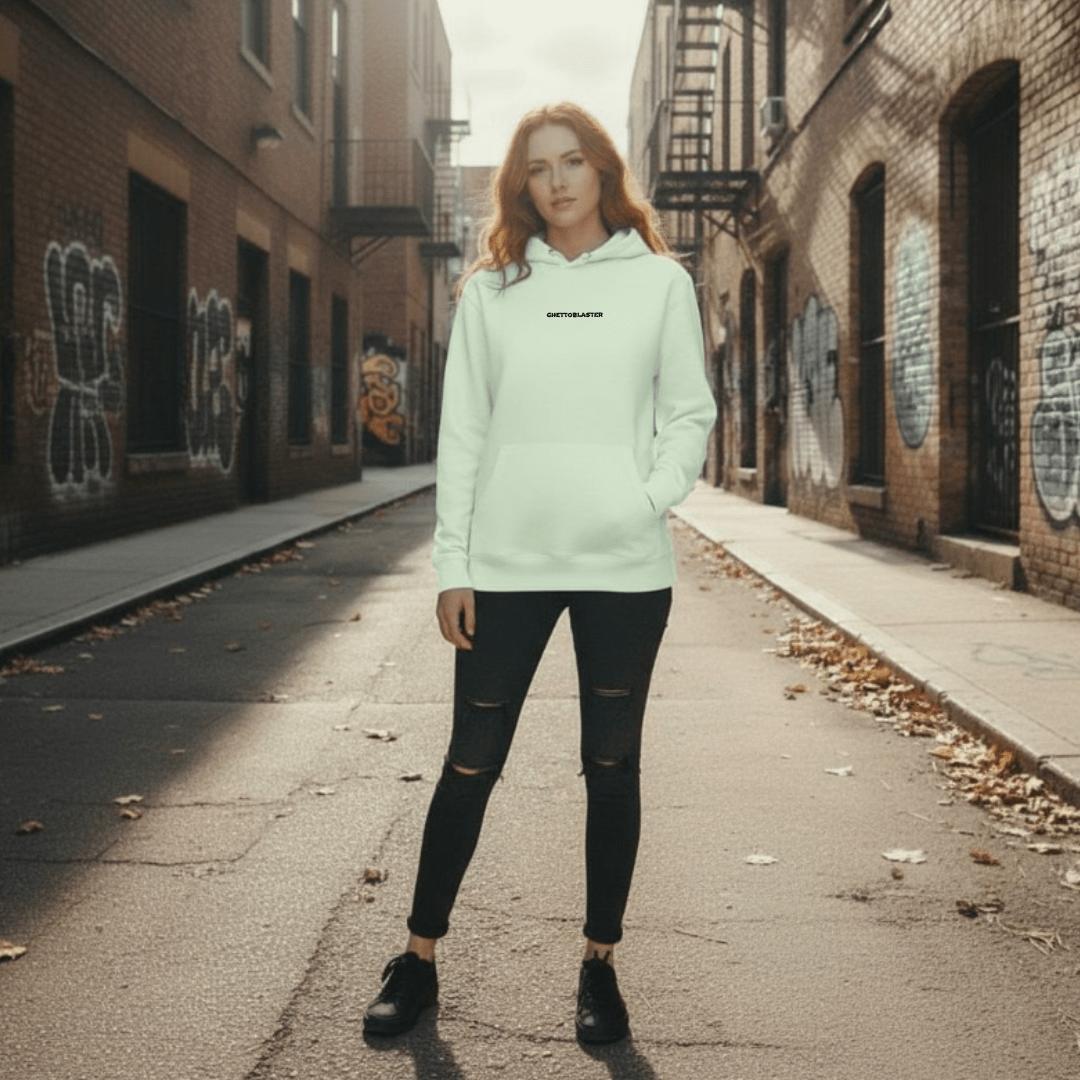 Felpa Ghettoblaster Central District hoodie ice blu