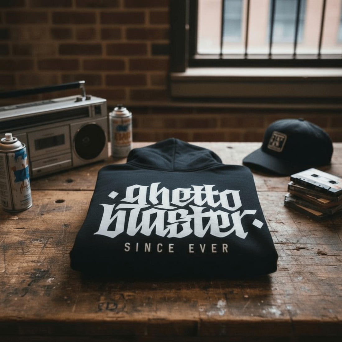 Felpa Ghettoblaster Corporate hoodie black