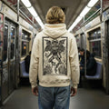 Felpa Ghettoblaster Inferno hoodie butter