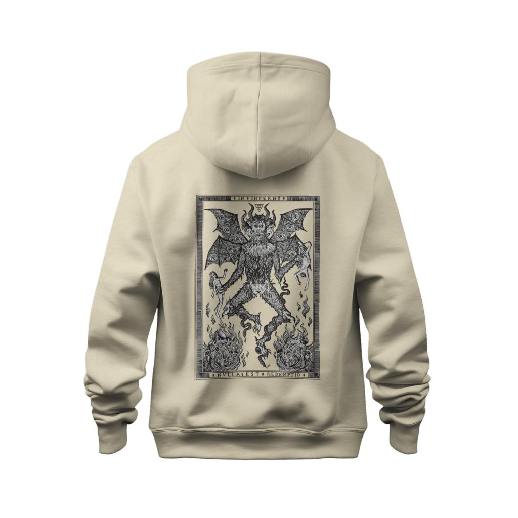Felpa Ghettoblaster Inferno hoodie butter
