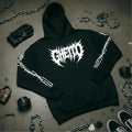 Felpa Ghettoblaster Metal hoodie black