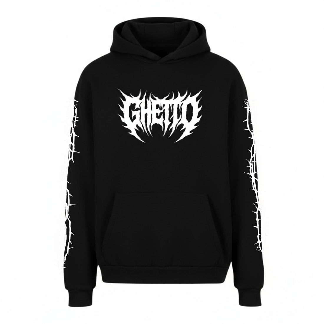 Felpa Ghettoblaster Metal hoodie black