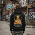 Felpa Ghettoblaster Pizza hoodie black