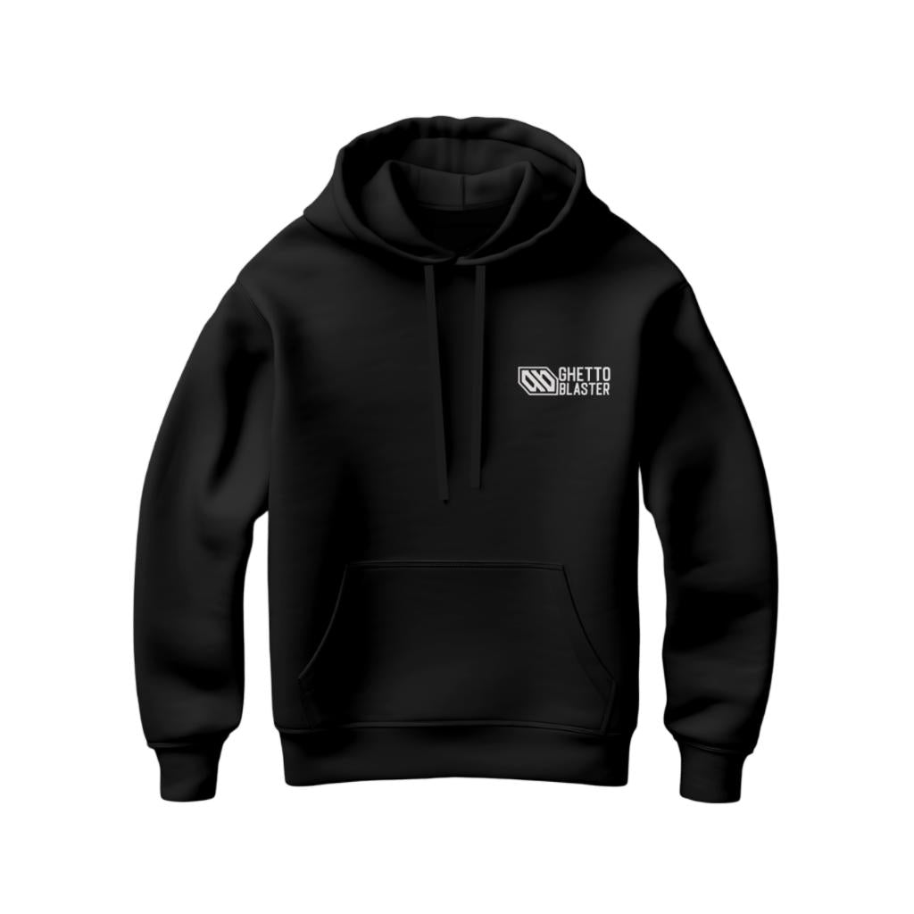 Felpa Ghettoblaster Pizza hoodie black
