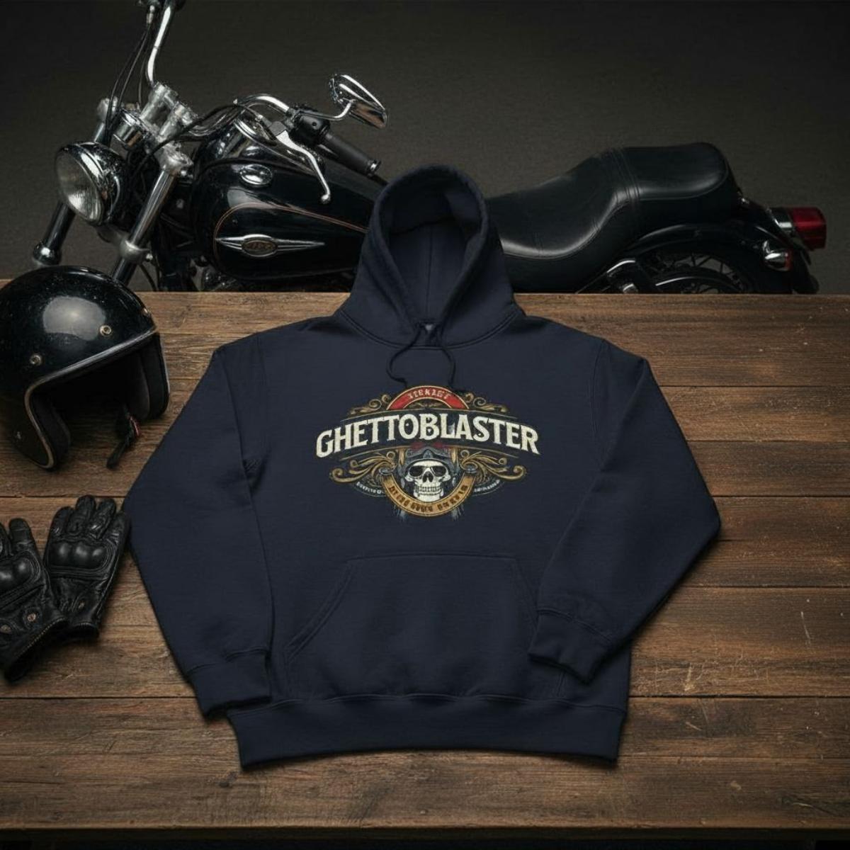 Felpa Ghettoblaster Riders hoodie navy