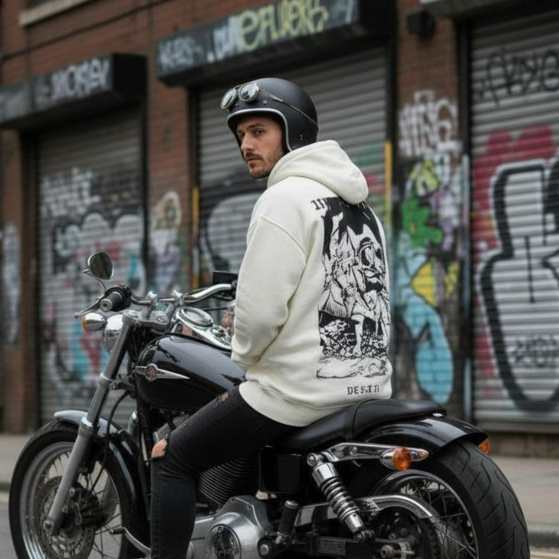 Felpa Ghettoblaster Tarots Death hoodie butter