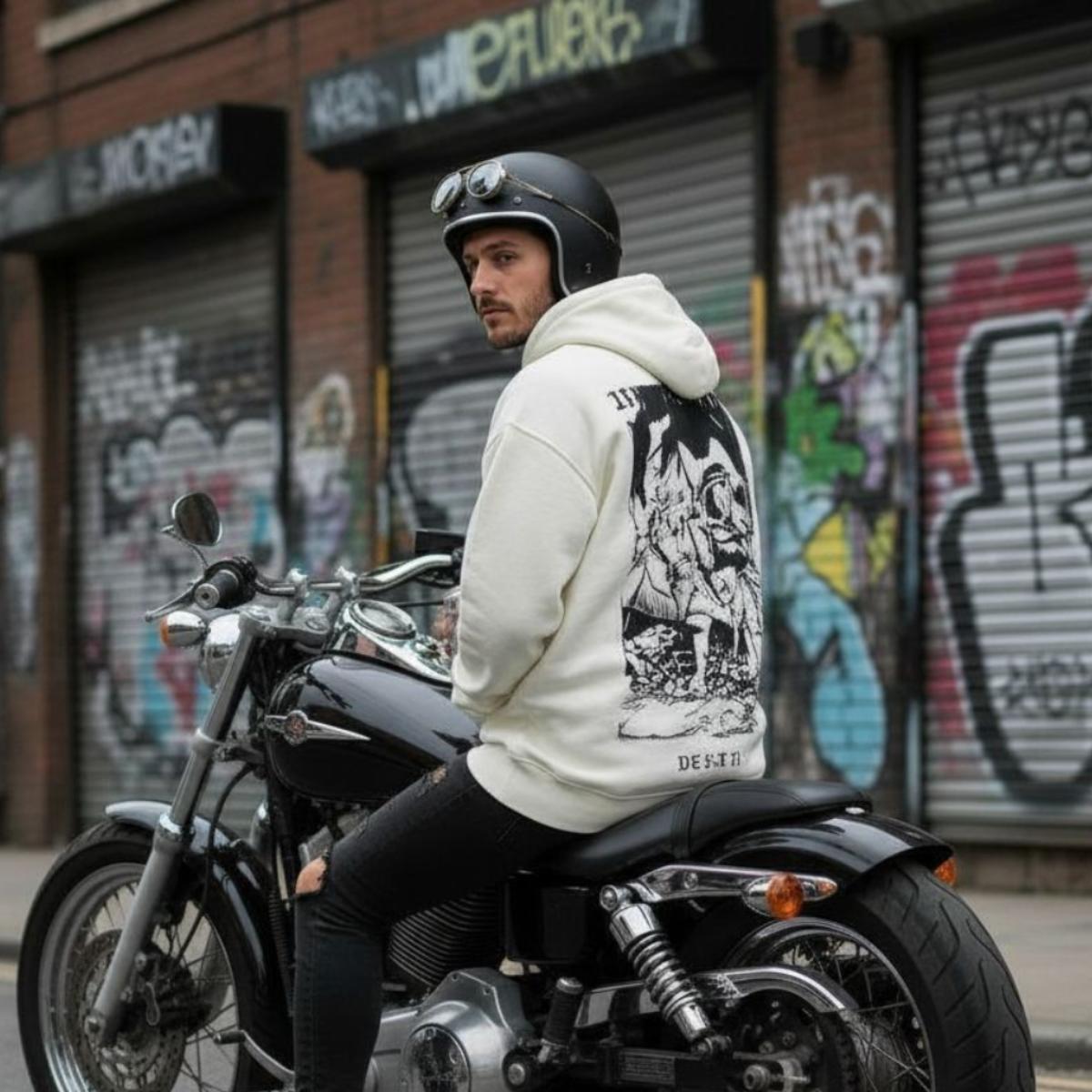 Felpa Ghettoblaster Tarots Death hoodie butter