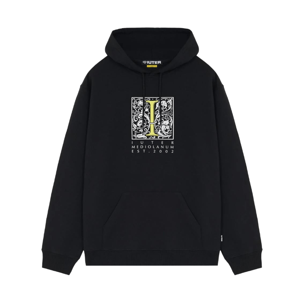 Felpa Iuter Mediolanum hoodie black