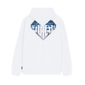 Felpa Iuter Metal Logo white hoodie