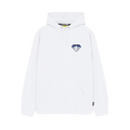 Felpa Iuter Metal Logo white hoodie
