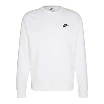 Felpa Nike Club 133 crewneck black white