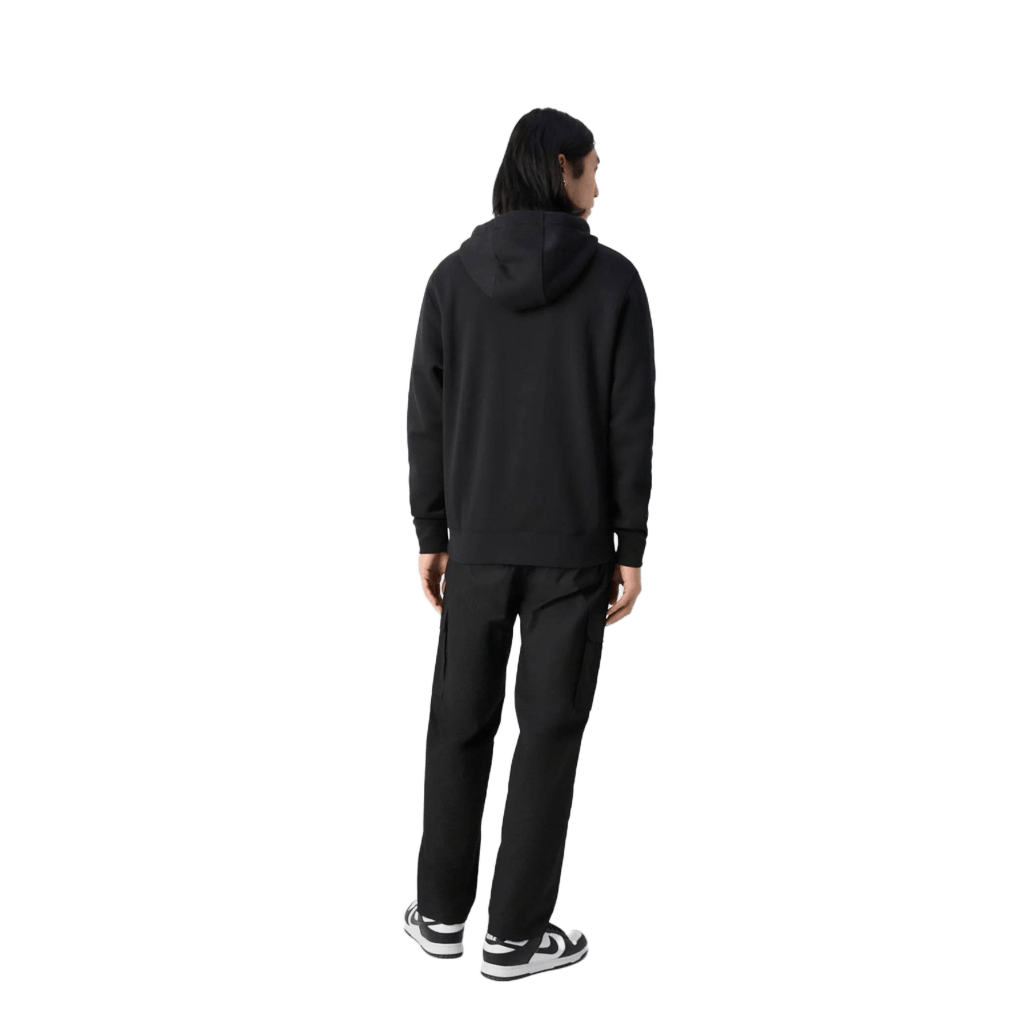 Felpa Nike Club Fleece hoodie zip black