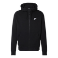 Felpa Nike Club Fleece hoodie zip black