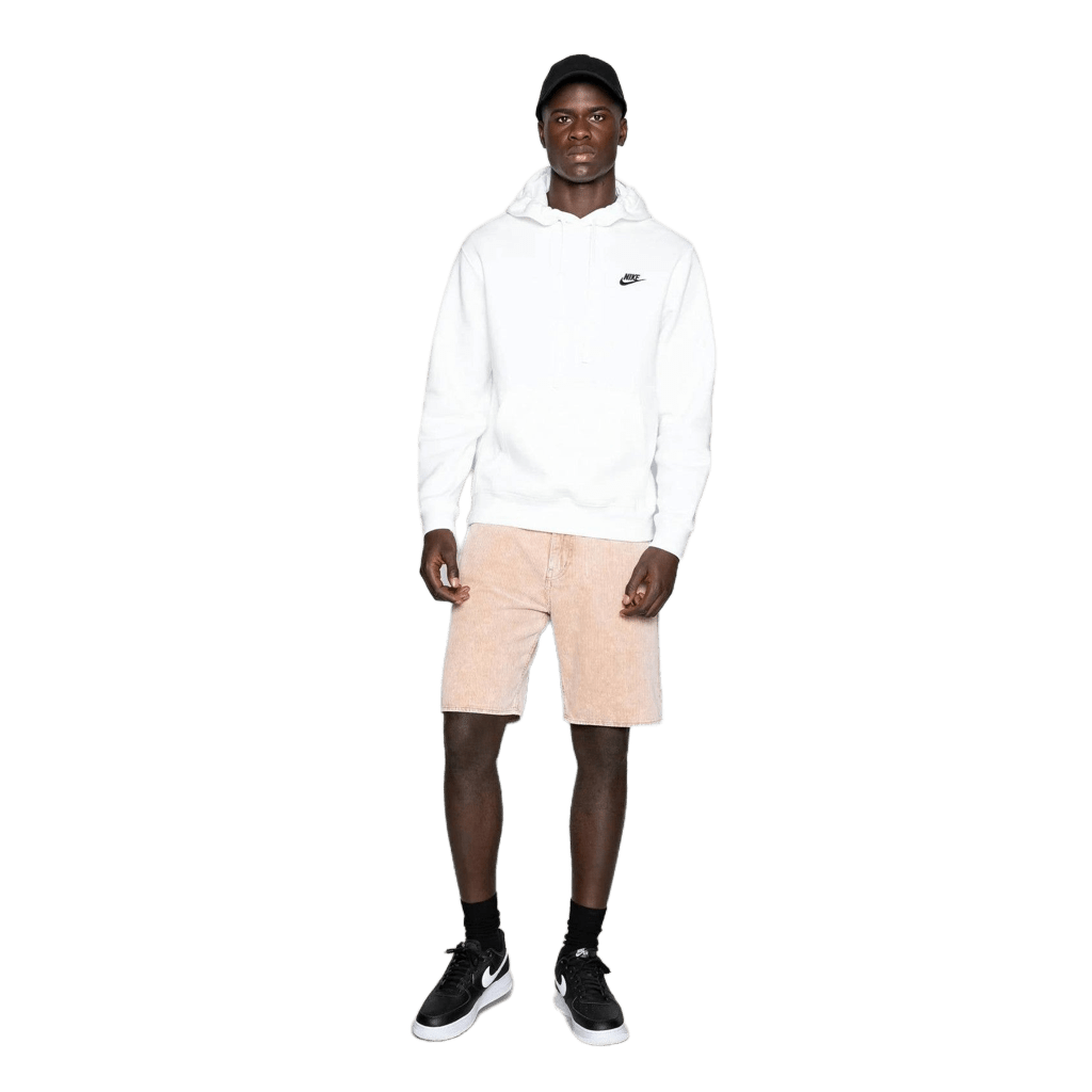 Felpa Nike Sportswear Club Hood white