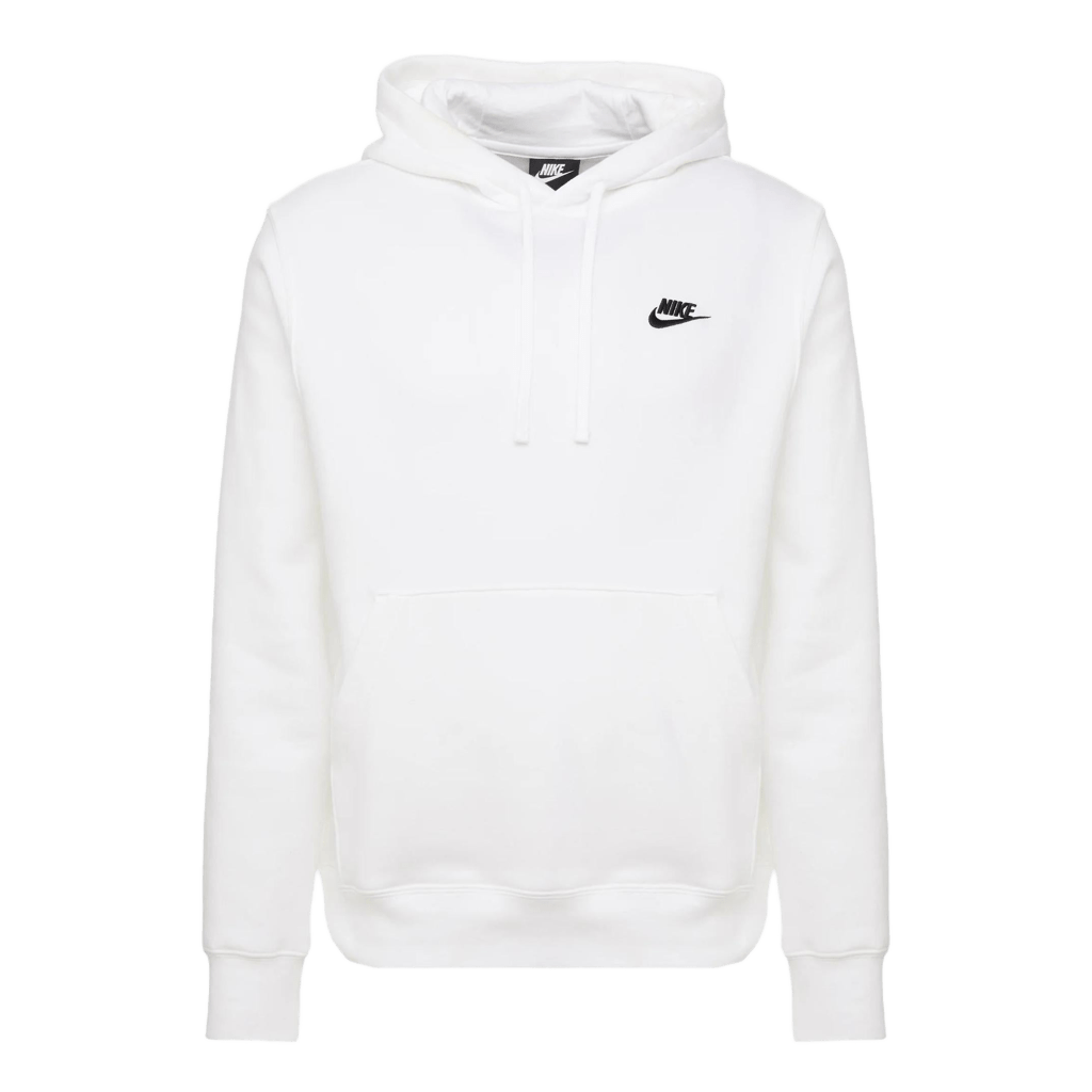 Felpa Nike Sportswear Club Hood white