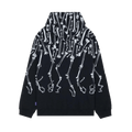 Felpa Octopus Bones hoodie black