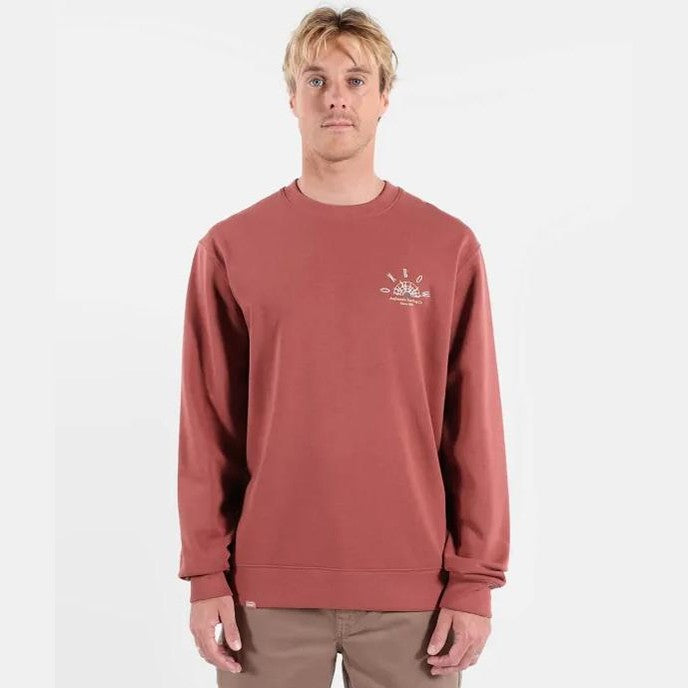 Felpa Oxbow Sandbar Red