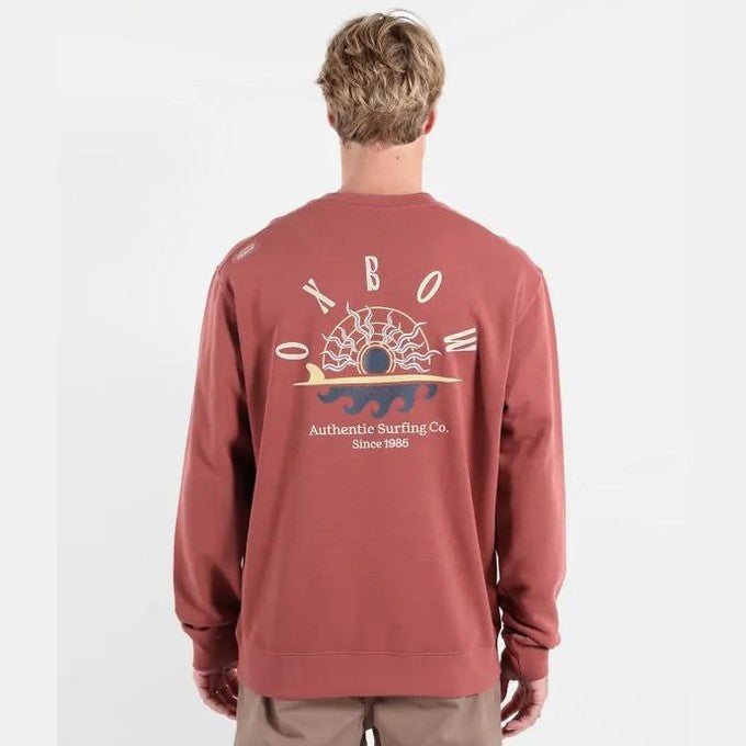 Felpa Oxbow Sandbar Red