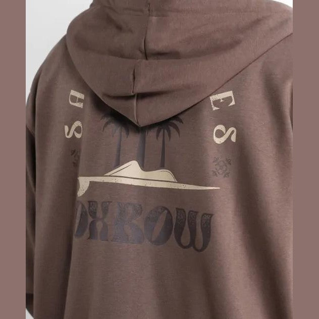 Felpa Oxbow Sandwaves Zip Pebble