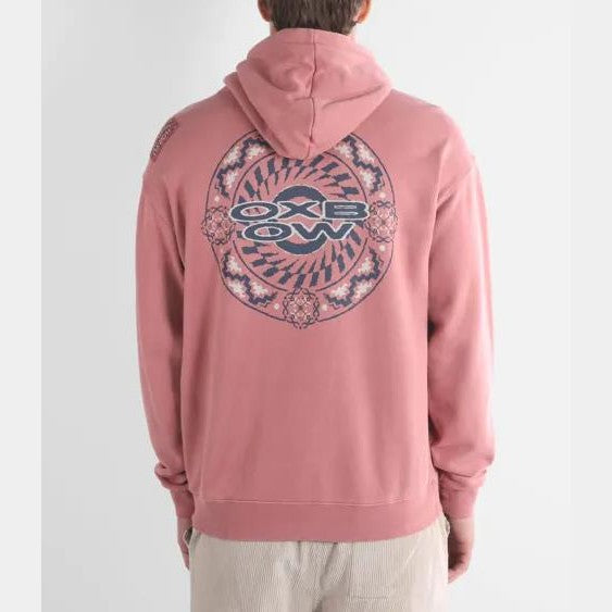 Felpa Oxbow Symbol Hood Desert Rose