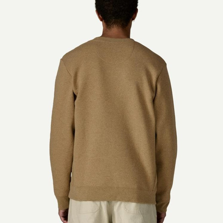 Felpa Patagonia '95 Oval Logo Swea Beige