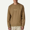 Felpa Patagonia '95 Oval Logo Swea Beige