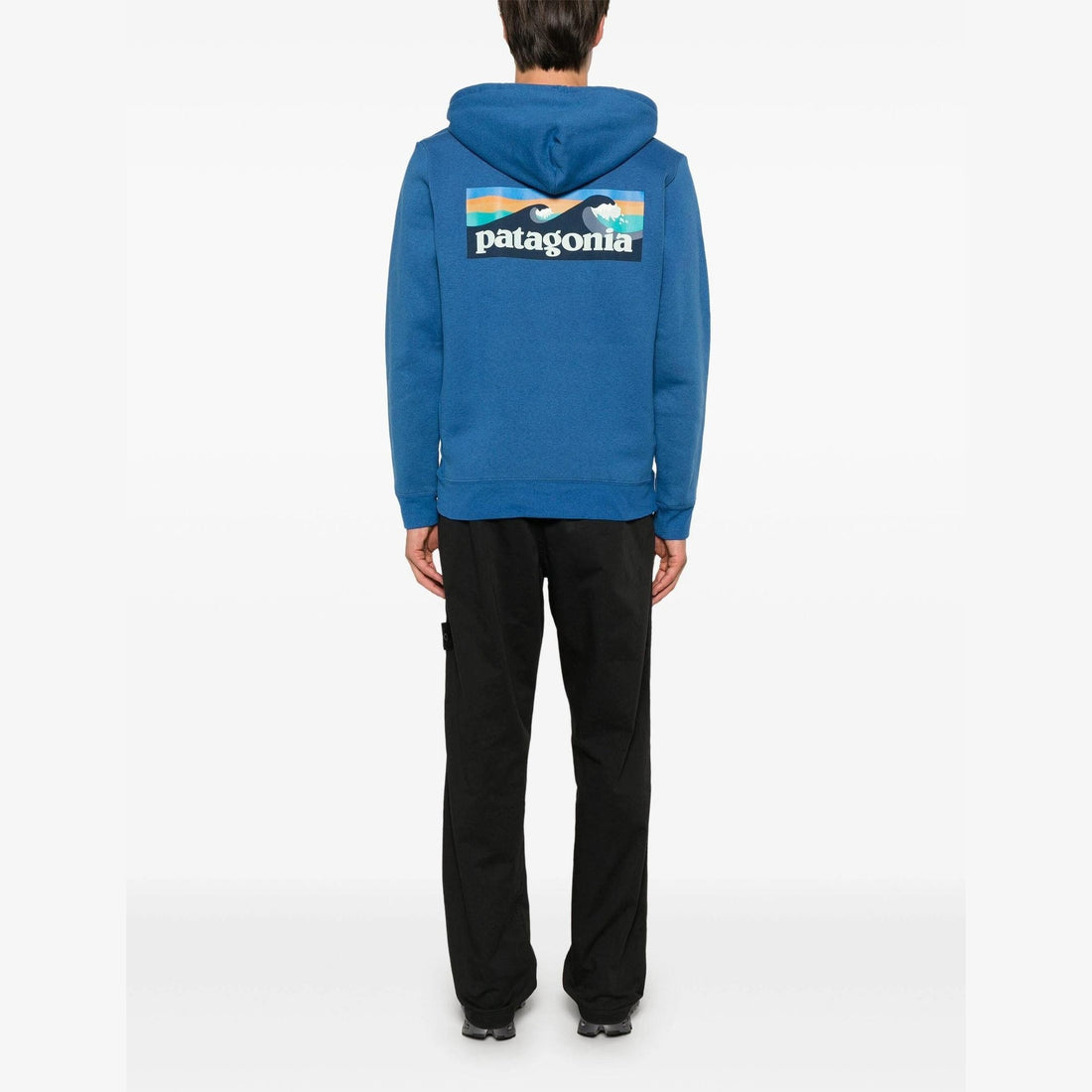 Felpa Patagonia Boardshort Logo Uprisal Hoody endless blue