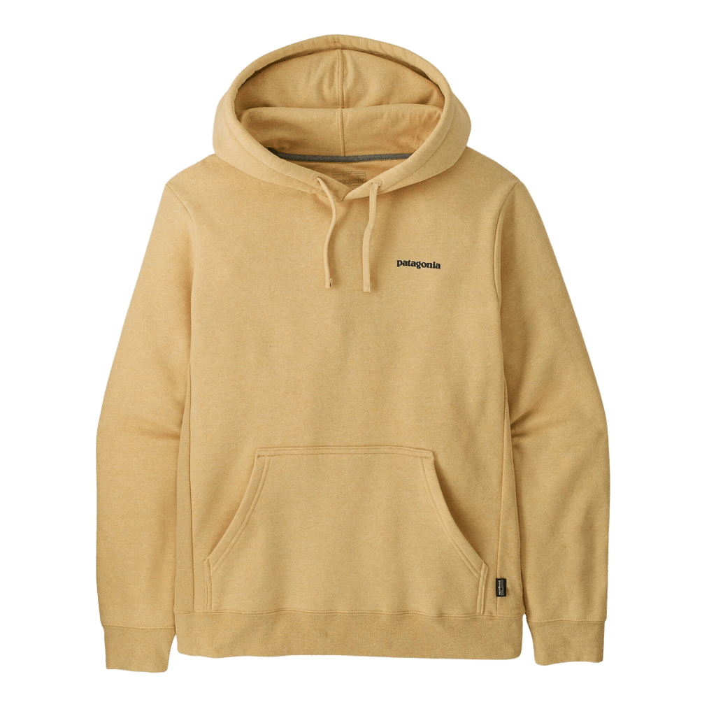 Felpa Patagonia Logo Uprisal hoodie beeswax tan