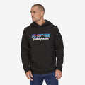 Felpa Patagonia Logo Uprisal hoodie black
