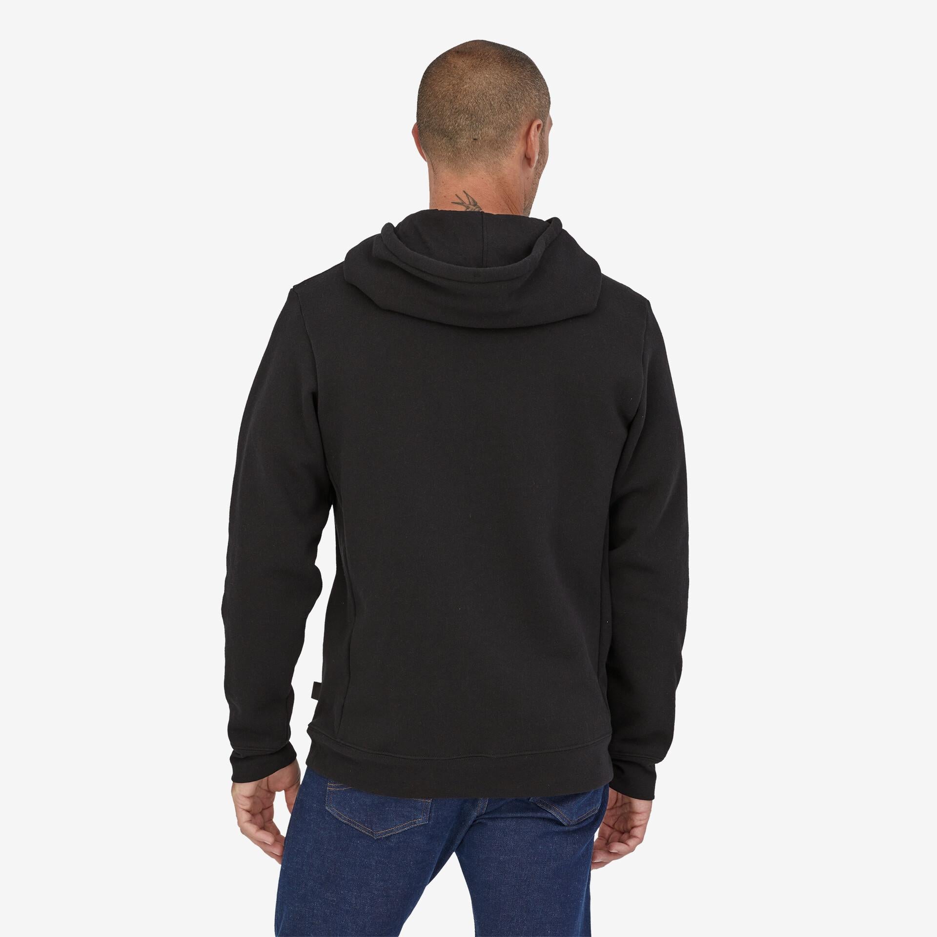 Felpa Patagonia Logo Uprisal hoodie black