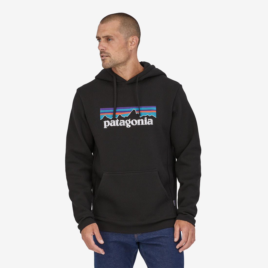 Felpa Patagonia Logo Uprisal hoodie black