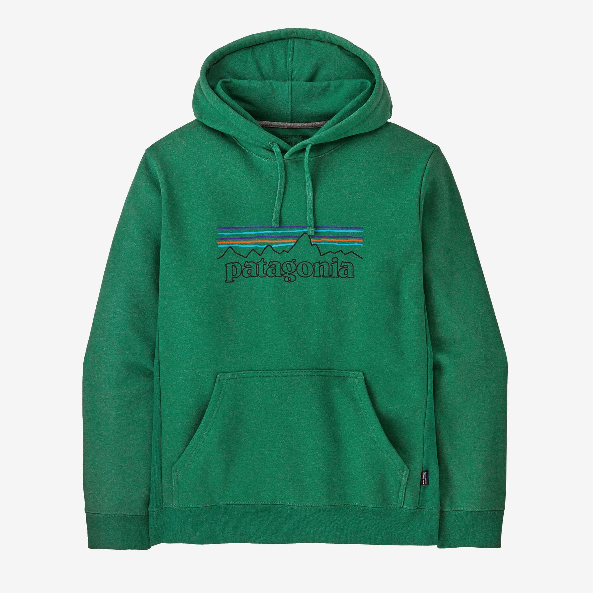 Felpa Patagonia Logo Uprisal hoodie heartleaf green