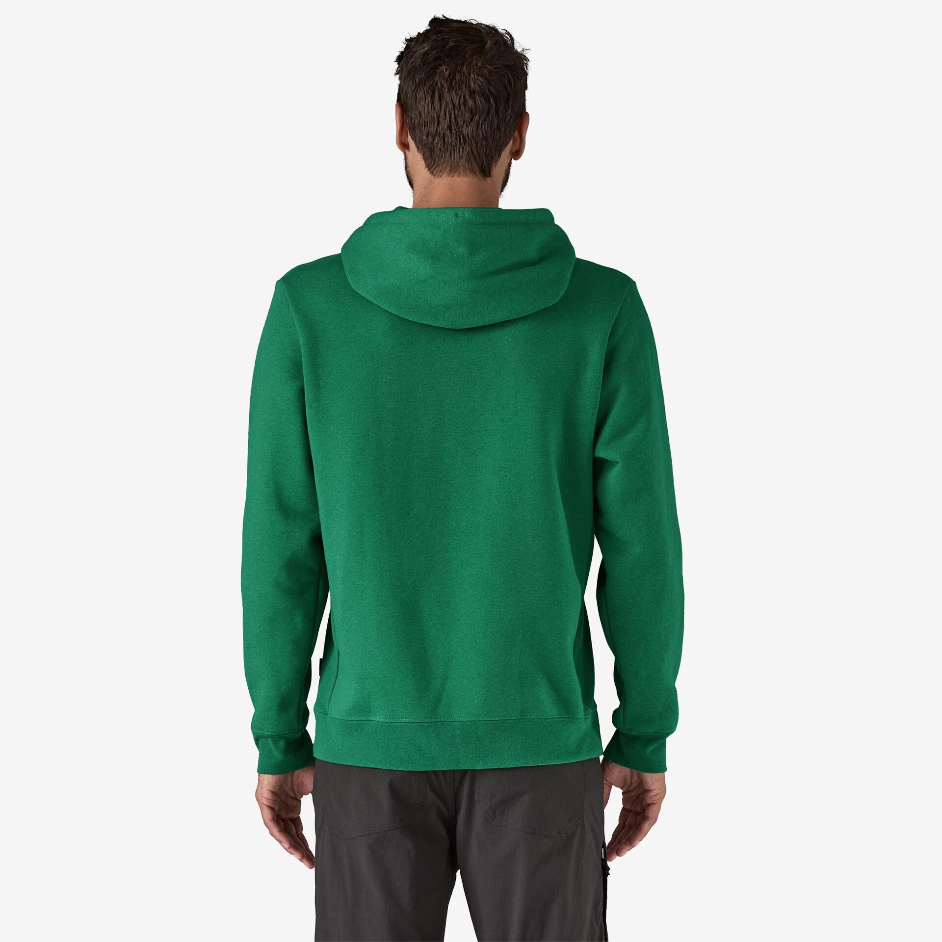Felpa Patagonia Logo Uprisal hoodie heartleaf green