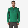 Felpa Patagonia Logo Uprisal hoodie heartleaf green