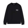 Felpa Propaganda Logo Embroid crewneck black