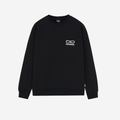 Felpa Propaganda Logo Embroid crewneck black