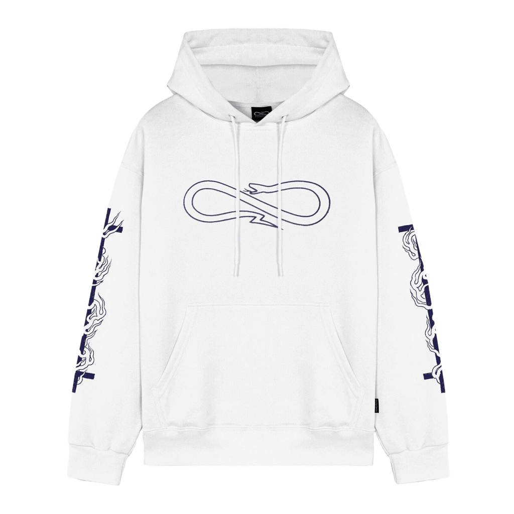 Felpa Propaganda Monster hoodie white