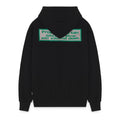 Felpa Propaganda Pocket Zip Hood Black